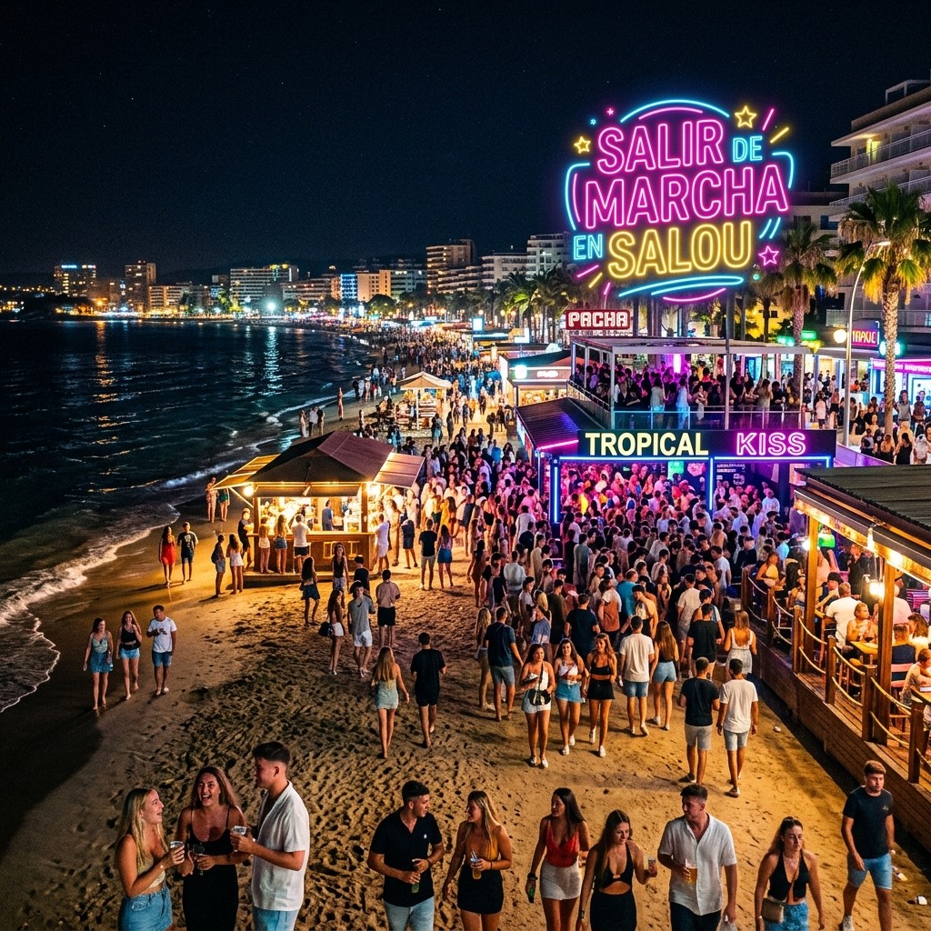 Discotecas en Salou vida nocturna playas y chiringuitos